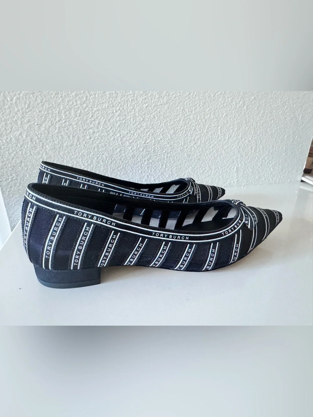 Tory Burch Penelope mesh flats size 6 brand new